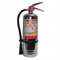 Extintor Cromado de PQS de 10 LBS