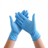 Guantes de Nitrilo Azul 